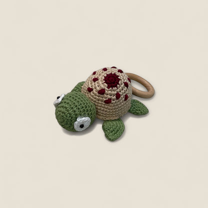 Turtle Crochet Rattle