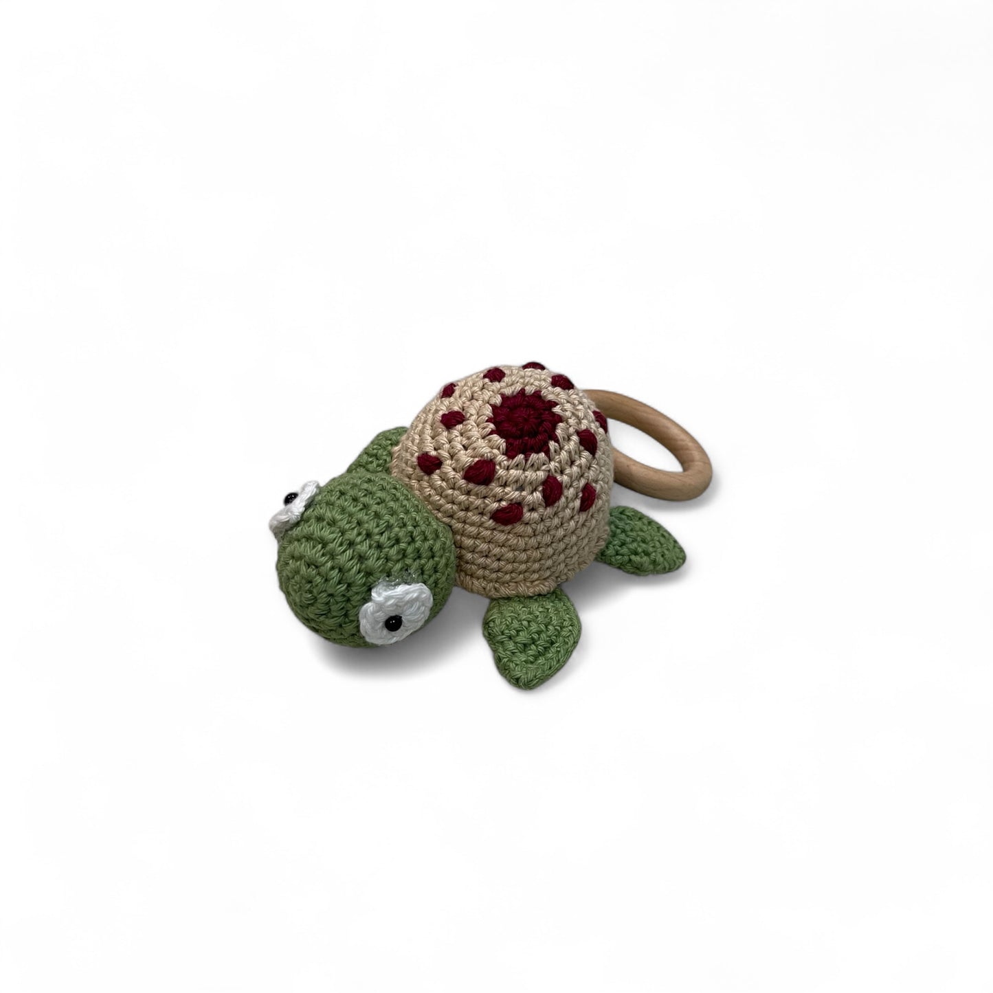 Turtle Crochet Rattle